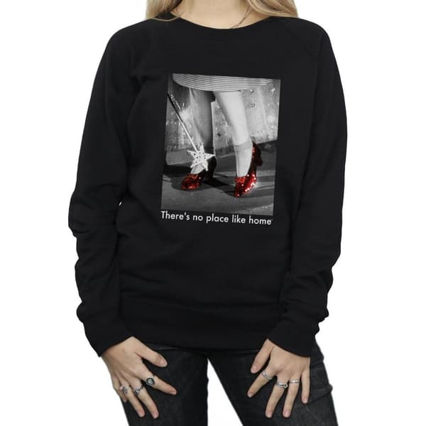 The Wizard Of Oz Dam/Tjej Ruby Slippers Foto Sweatshirt