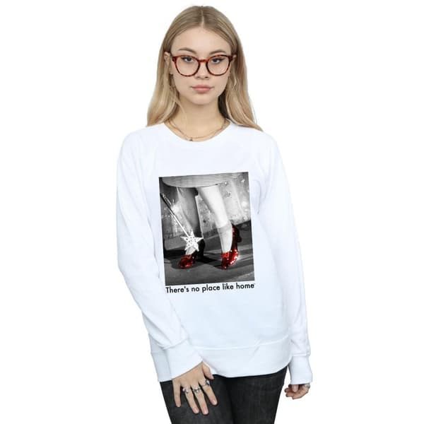 The Wizard Of Oz Dam/Tjej Ruby Slippers Foto Sweatshirt