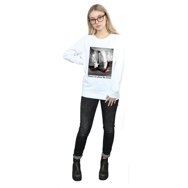The Wizard Of Oz Dam/Tjej Ruby Slippers Foto Sweatshirt