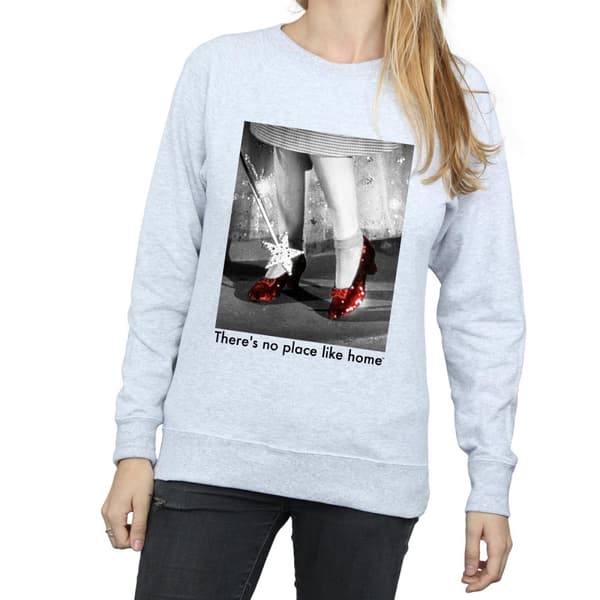 The Wizard Of Oz Dam/Tjej Ruby Slippers Foto Sweatshirt