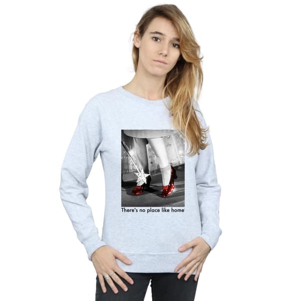 The Wizard Of Oz Dam/Tjej Ruby Slippers Foto Sweatshirt