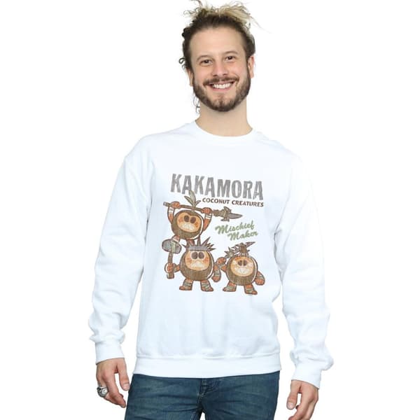 Disney Mens Moana Kakamora Mischief Maker Sweatshirt