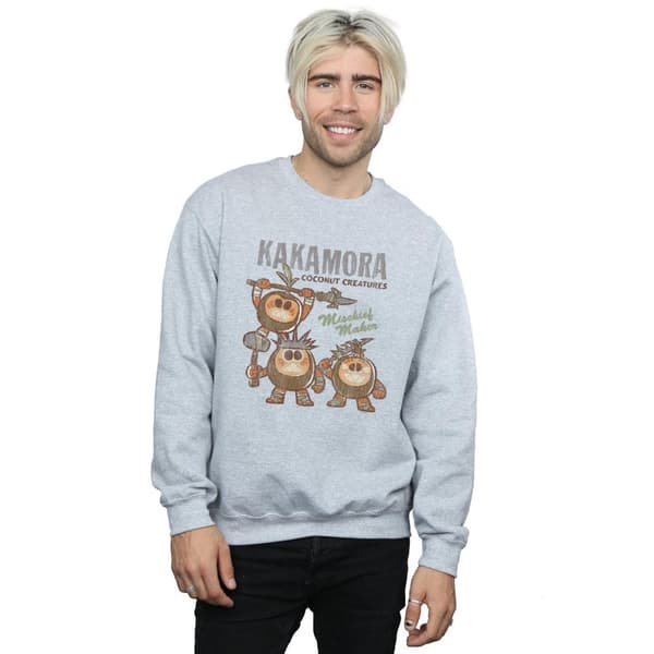 Disney Mens Moana Kakamora Mischief Maker Sweatshirt