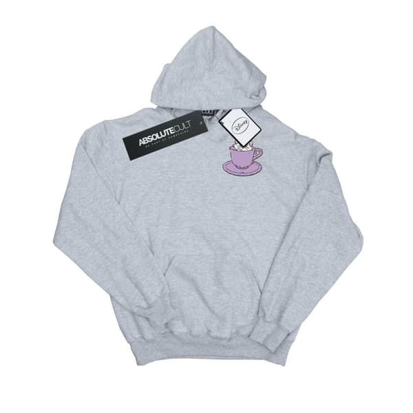 Disney Mens Aristocats Marie In Cup Breast Print Hoodie
