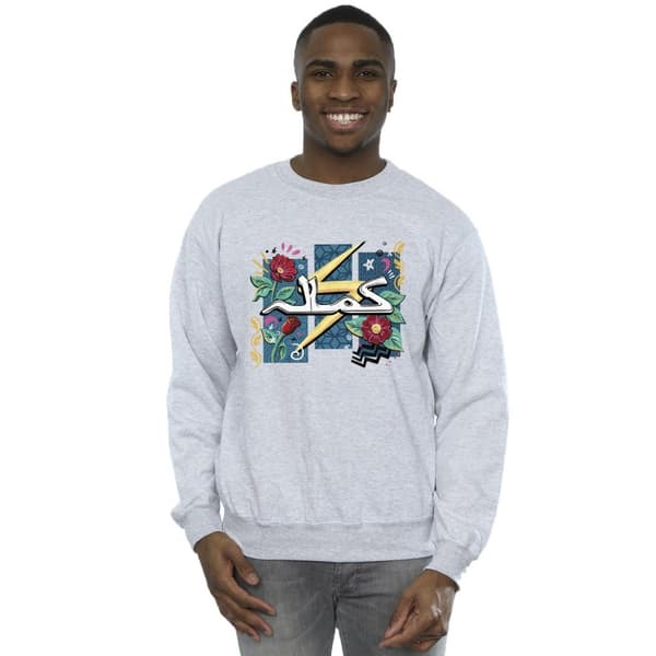 Marvel Mens Ms Marvel Flower Lightning Sweatshirt