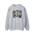 Miniatyrbillede 1 af 3: Marvel Mens Ms Marvel Flower Lightning Sweatshirt