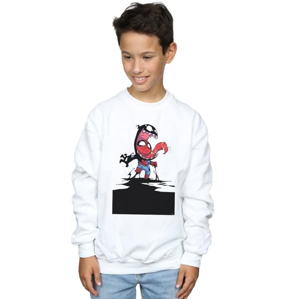 Marvel Boys Spider-Man Venom Cartoon Sweatshirt