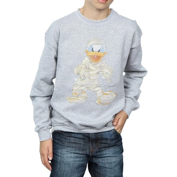 Disney Pojkar Mumie Kalle Anka Sweatshirt