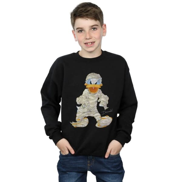 Disney Pojkar Mumie Kalle Anka Sweatshirt