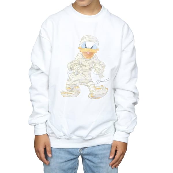 Disney Pojkar Mumie Kalle Anka Sweatshirt