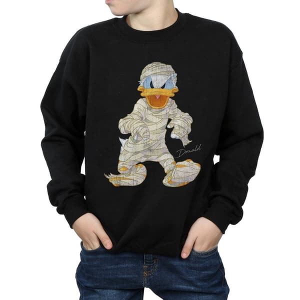 Disney Pojkar Mumie Kalle Anka Sweatshirt
