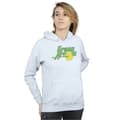 Miniatyrbillede 2 af 5: DC Comics Womens/Ladies Green Arrow Crackle Logo Hoodie