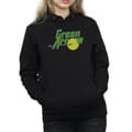 Miniatyrbillede 3 af 5: DC Comics Womens/Ladies Green Arrow Crackle Logo Hoodie