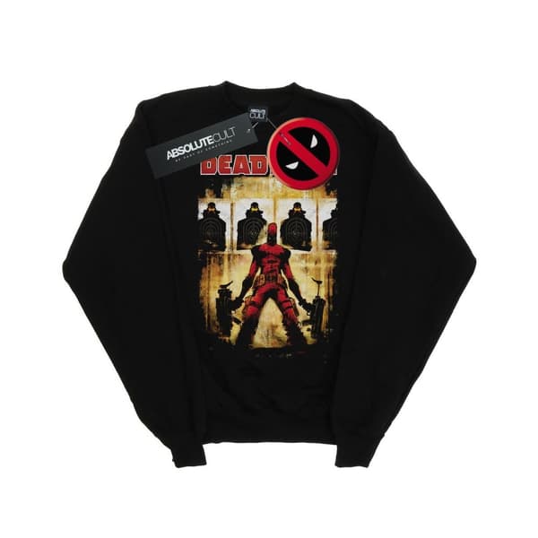 Marvel Dam/Tjej - Deadpool - Sweatshirt med målskyttefunktion