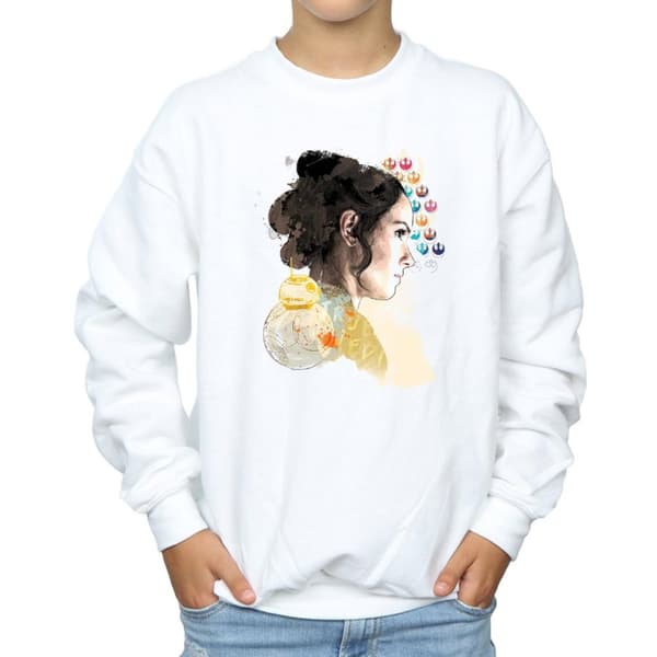 Star Wars: The Rise of Skywalker Boys Rey Collage Sweatshirt