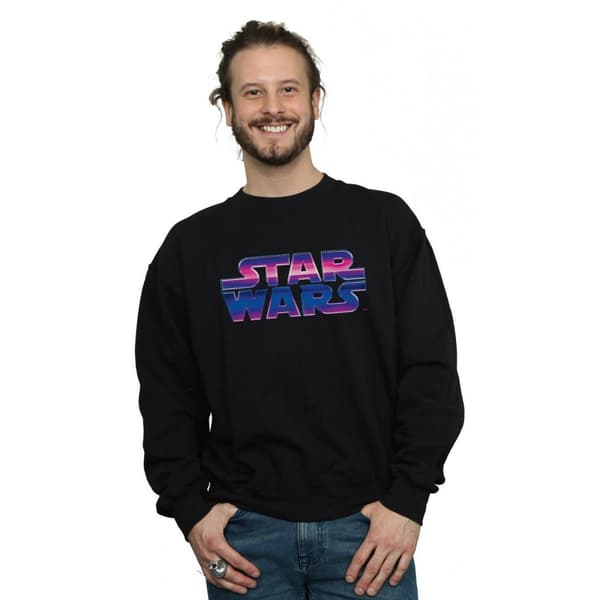 Star Wars Neon Logo Sweatshirt - Herrar