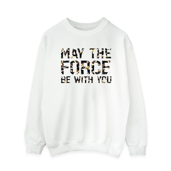 Star Wars Womens/Ladies May The Force Infill Sweatshirt