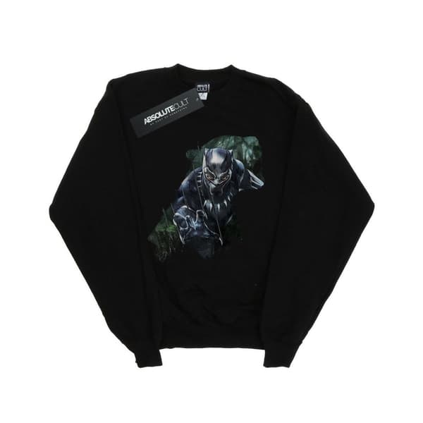 Marvel Girls Black Panther Wild Silhouette Sweatshirt