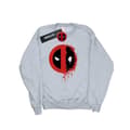 Miniatyrbild 1 av 5: Marvel Dam/Tjej Deadpool Split Splat Logo Sweatshirt