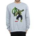 Miniatyrbild 3 av 5: Marvel Mens Hulk Pose Sweatshirt