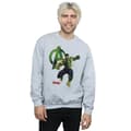 Miniatyrbild 2 av 5: Marvel Mens Hulk Pose Sweatshirt