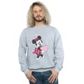 Miniatyrbild 2 av 3: Disney Mens Minnie Mouse Love Heart Sweatshirt