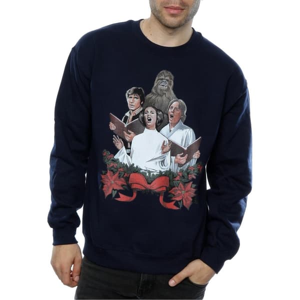 Star Wars Sweatshirt med julsånger för herrar