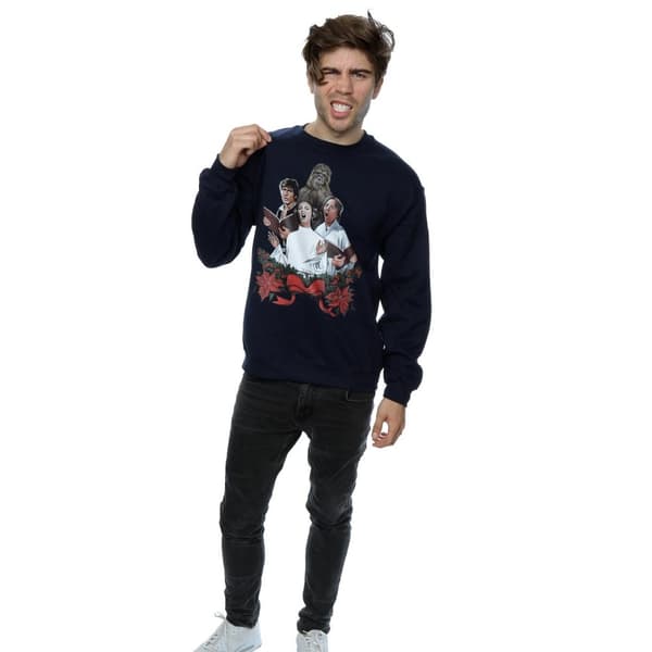 Star Wars Sweatshirt med julsånger för herrar