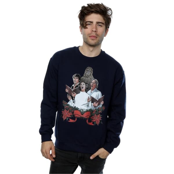 Star Wars Sweatshirt med julsånger för herrar