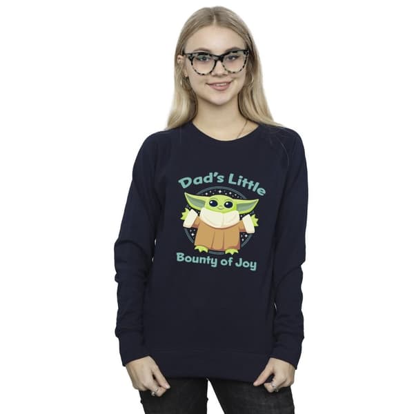 Star Wars Womens/Ladies The Mandalorian Bounty Of Joy Sweatshirt