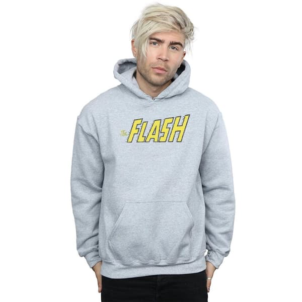 DC Comics Herrtröja med Flash Crackle-logga