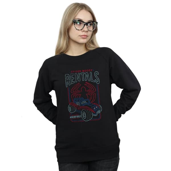 Marvel Womens/Ladies Spider-Man Spider-Buggy Rentals Sweatshirt
