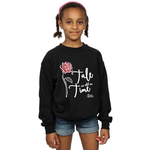 Disney Tale As Old As Time Rose Sweatshirt för flickor