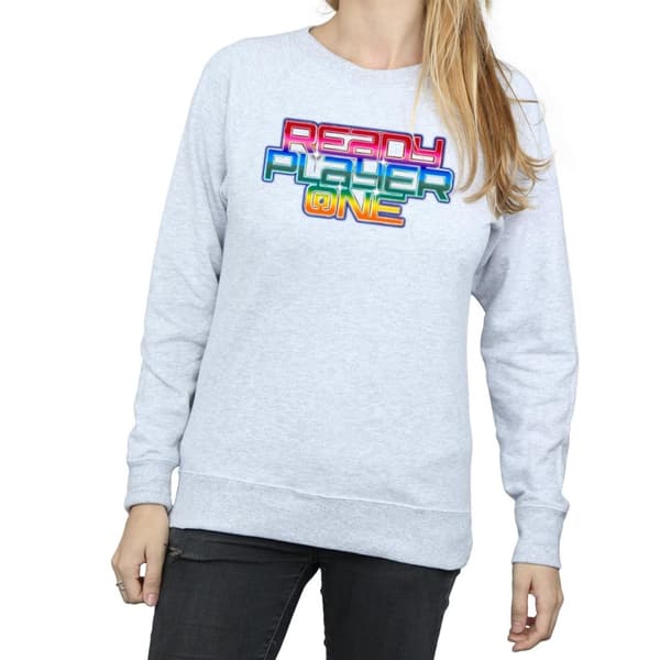 Ready Player One Sweatshirt med Rainbow-logga för damer/damer