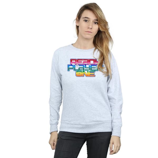 Ready Player One Sweatshirt med Rainbow-logga för damer/damer