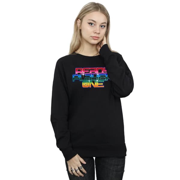 Ready Player One Sweatshirt med Rainbow-logga för damer/damer
