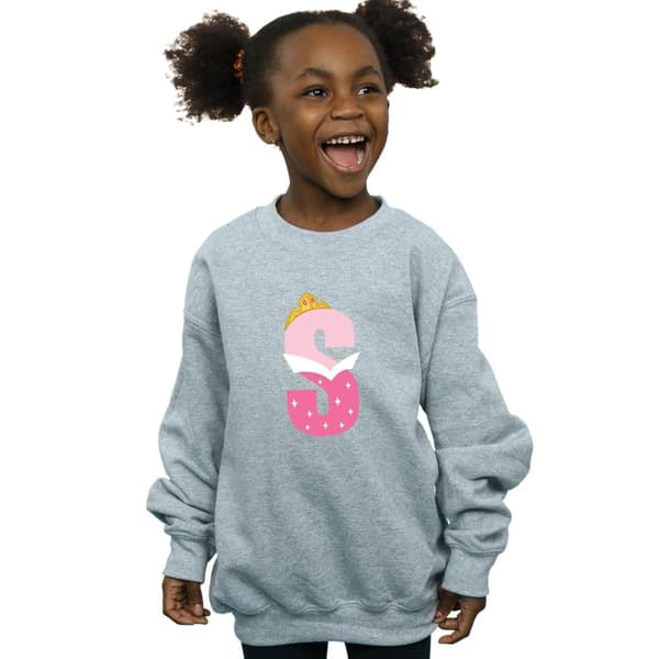 Disney Sweatshirt med alfabetet "S Is For Sleeping Beauty" för flickor