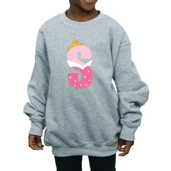 Disney Sweatshirt med alfabetet "S Is For Sleeping Beauty" för flickor