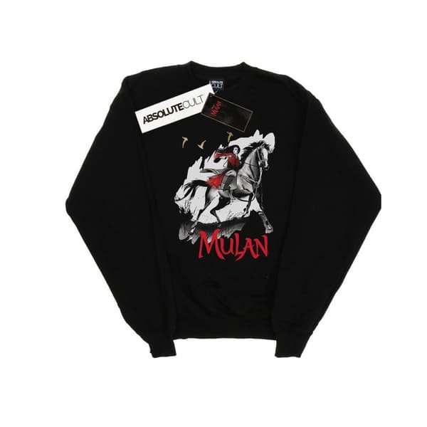 Disney Mulan Movie Stride - Sweatshirt för kvinnor/damer Black L