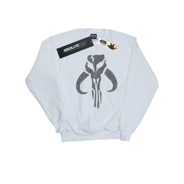 Star Wars Mens The Mandalorian Banther Skull Sweatshirt