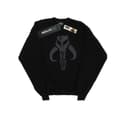 Miniatyrbilde 1 av 3: Star Wars Mens The Mandalorian Banther Skull Sweatshirt