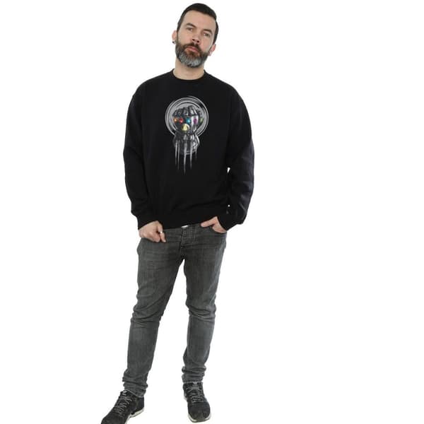 Marvel Mens Avengers Infinity War Power Fist Sweatshirt