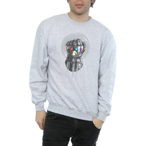 Marvel Mens Avengers Infinity War Power Fist Sweatshirt