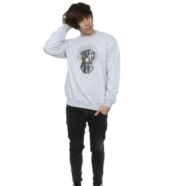 Marvel Mens Avengers Infinity War Power Fist Sweatshirt