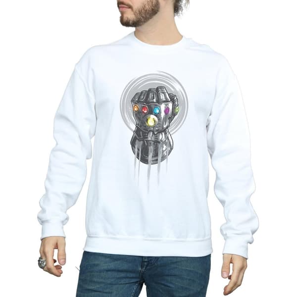 Marvel Mens Avengers Infinity War Power Fist Sweatshirt