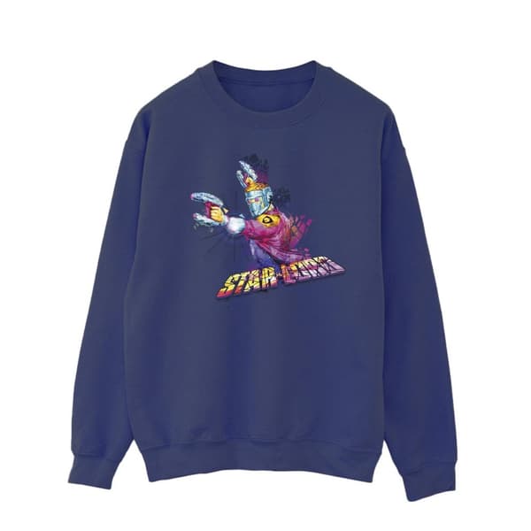 Marvel Mens Guardians Of The Galaxy Abstract Star Lord Sweatshirt