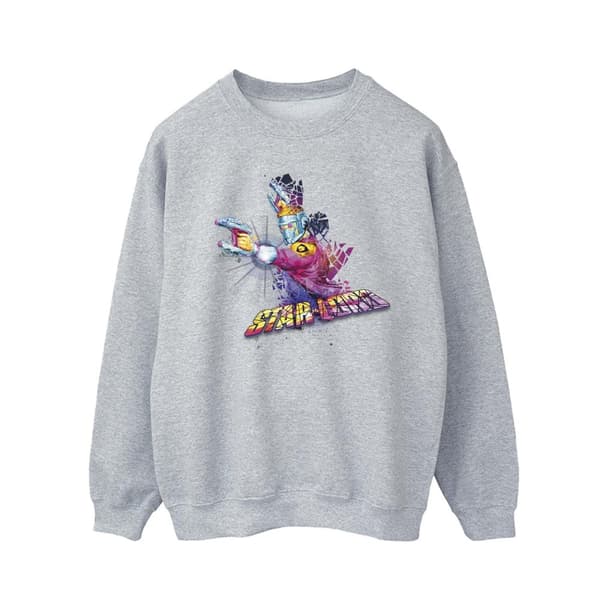 Marvel Mens Guardians Of The Galaxy Abstract Star Lord Sweatshirt