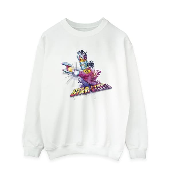 Marvel Mens Guardians Of The Galaxy Abstract Star Lord Sweatshirt