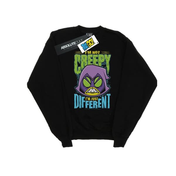 DC Comics Girls Teen Titans Go Creepy Raven Sweatshirt