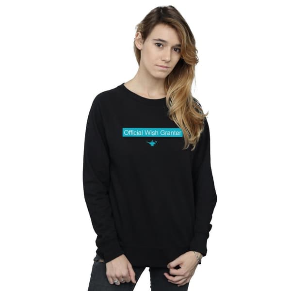 Disney Womens/Ladies Aladdin Official Wish Granter Sweatshirt